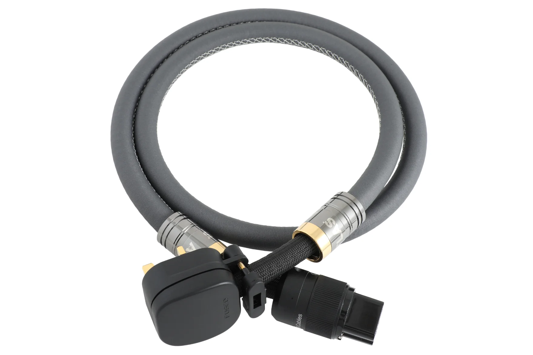 Eos mains cable coiled