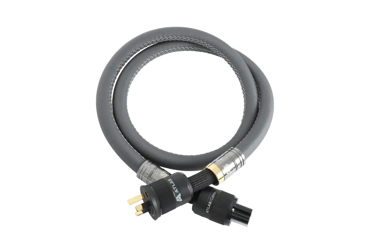 Eos mains cable coiled